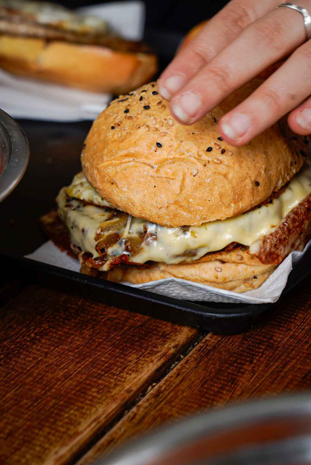 Hamburguesa Vegetal — El Puestito del Tío